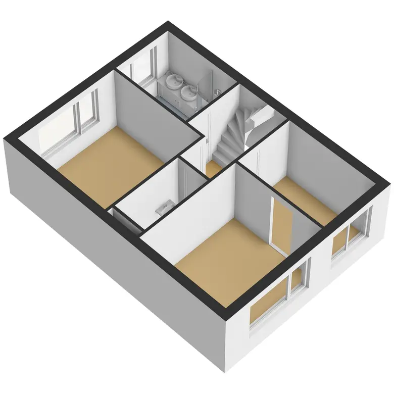 Plattegrond 4 van La Reinelaan 12