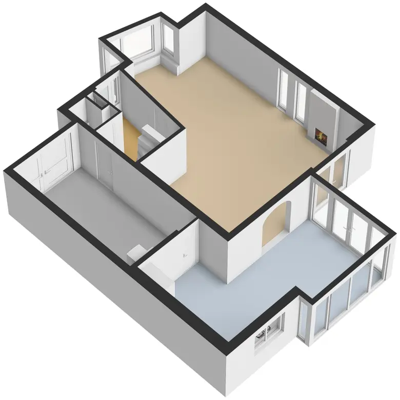 Plattegrond 4 van Stullenbaan 30
