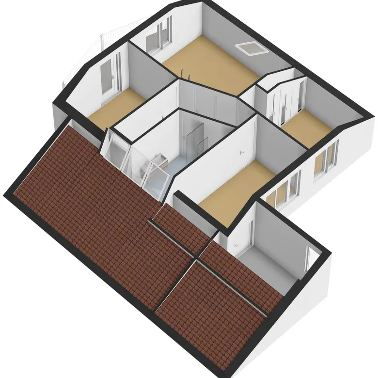 Plattegrond 6 van Stullenbaan 30