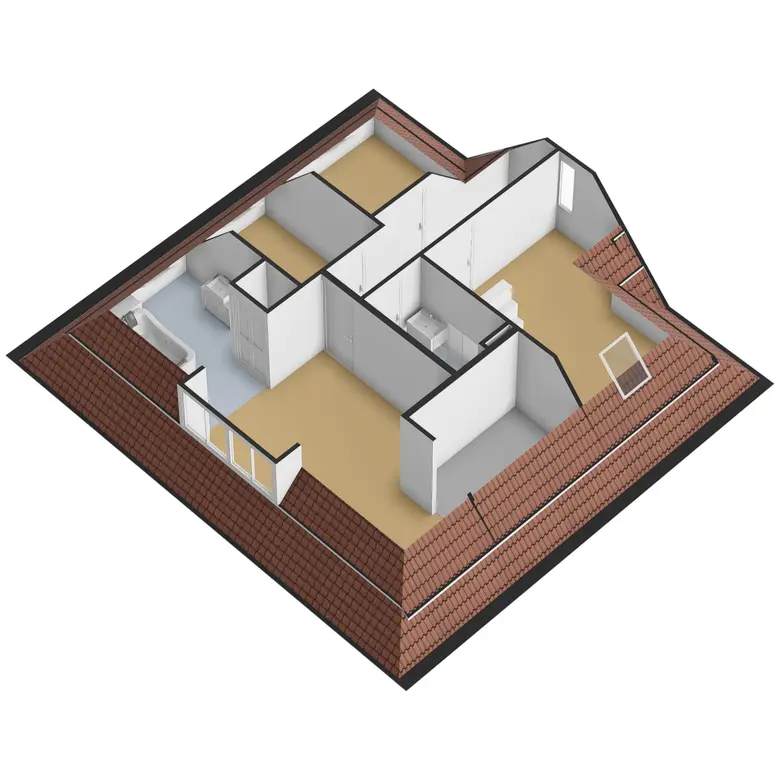 Plattegrond 4 van De Hout 96
