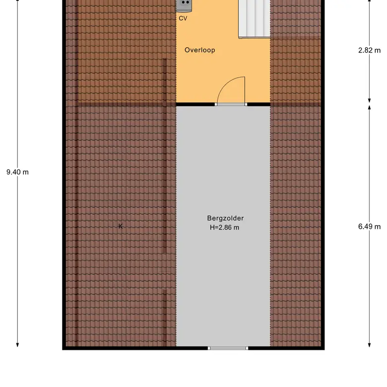 Plattegrond 9 van De Hout 96