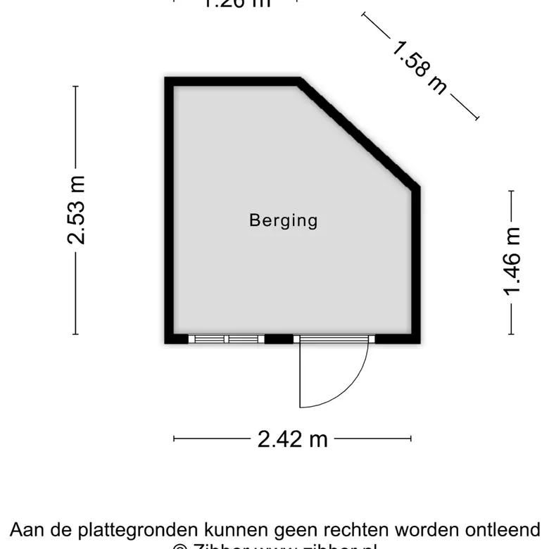 Plattegrond 5 van Gerard Brandtweg 121