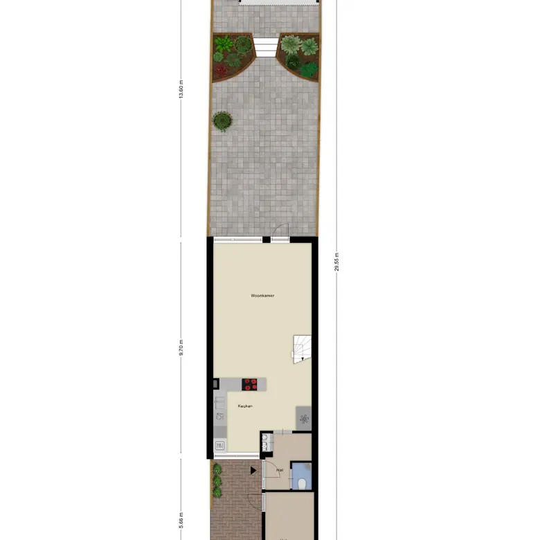 Plattegrond 5 van Leeuwerik 14