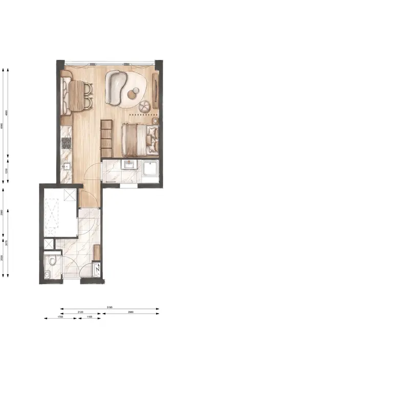 Plattegrond 1 van Bouwnummer 1.15