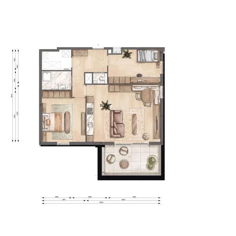 Plattegrond 1 van Bouwnummer 4.52
