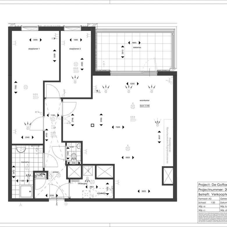Plattegrond 1 van Bouwnummer 4.48