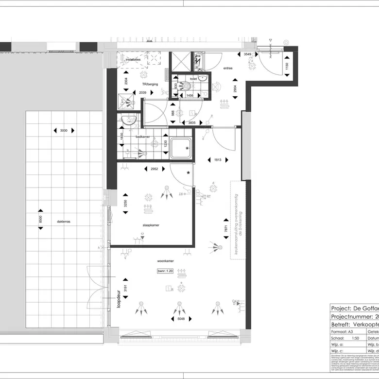 Plattegrond 1 van Bouwnummer 1.20