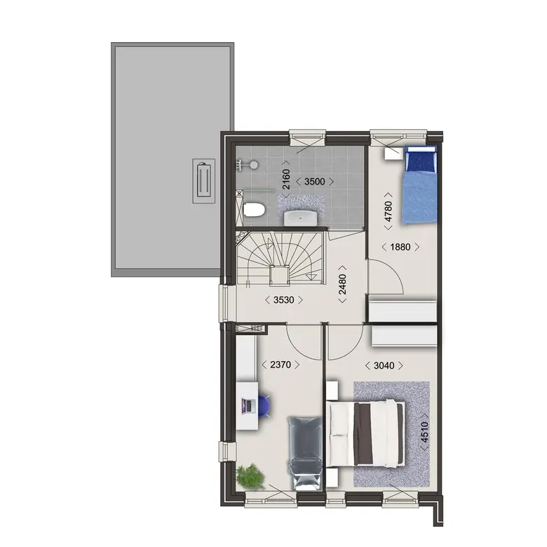 Plattegrond 2 van Bouwnummer 135