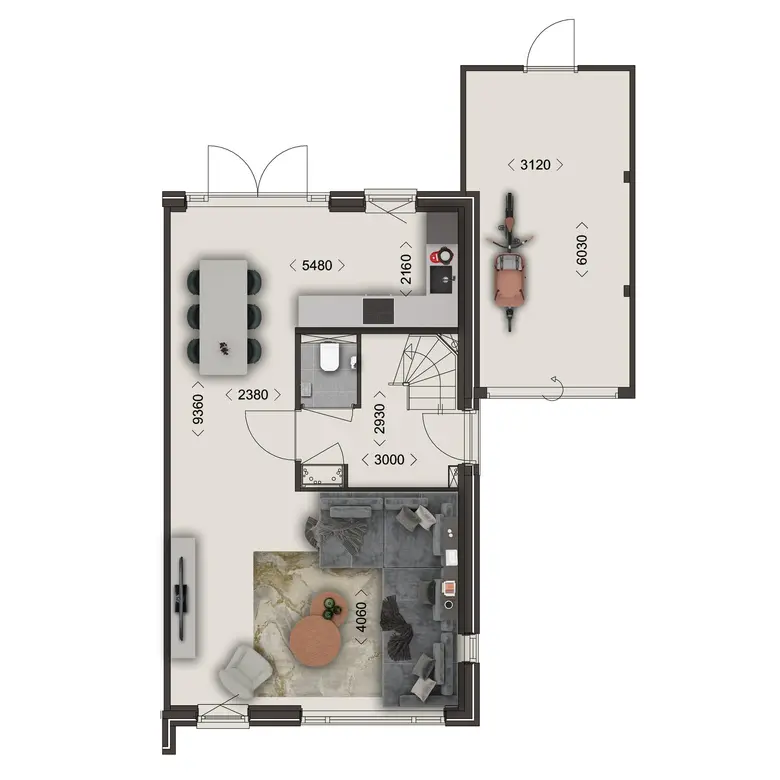 Plattegrond 1 van Bouwnummer 131