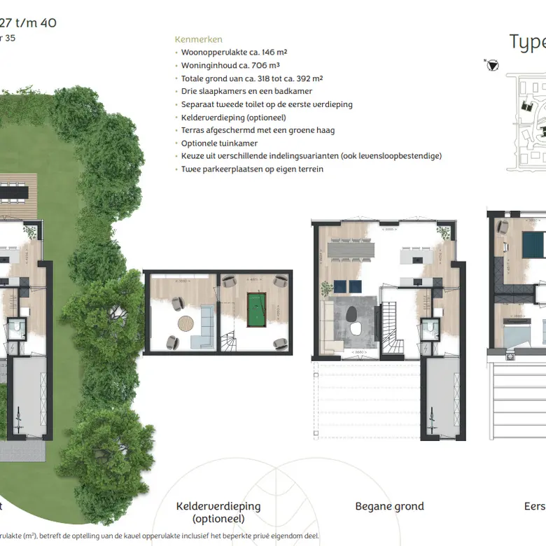 Plattegrond 1 van Bouwnummer 34