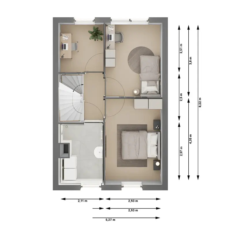 Plattegrond 1 van Bouwnummer 29