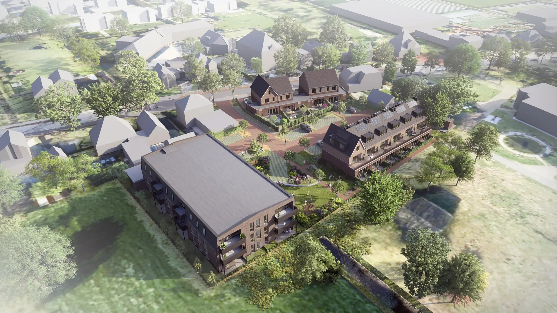 Lidwina plantsoen in Spanbroek