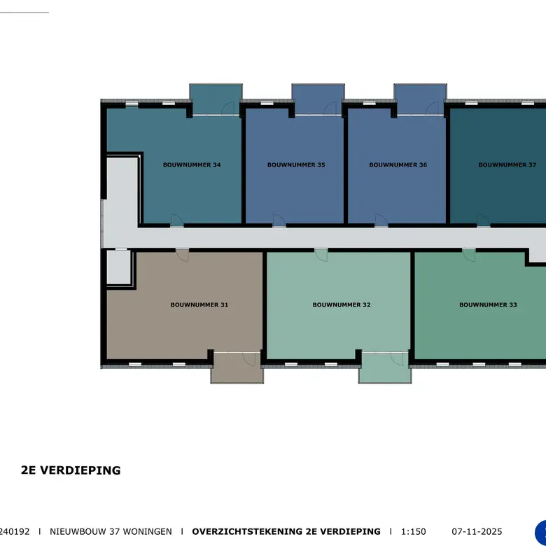 Plattegrond 2 van Bouwnummer 31