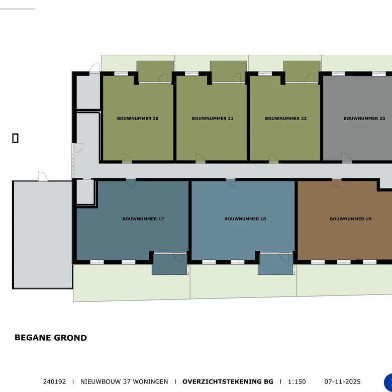 Plattegrond 2 van Bouwnummer 23