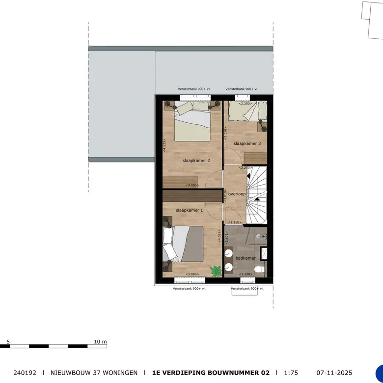 Plattegrond 2 van Bouwnummer 2