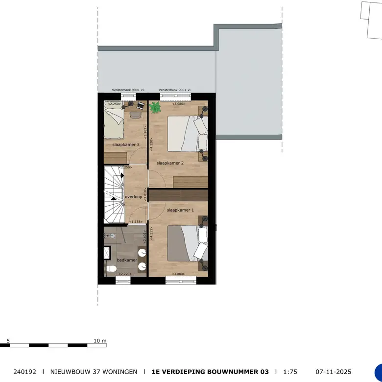 Plattegrond 2 van Bouwnummer 3