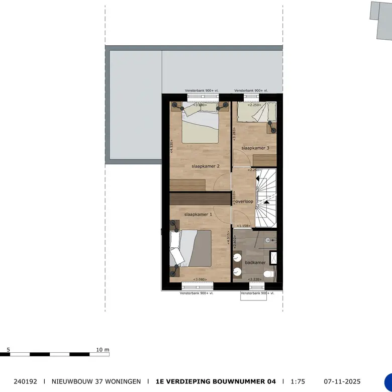 Plattegrond 2 van Bouwnummer 4