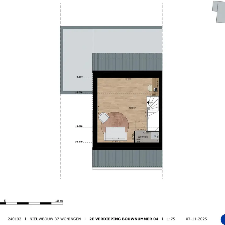 Plattegrond 3 van Bouwnummer 4