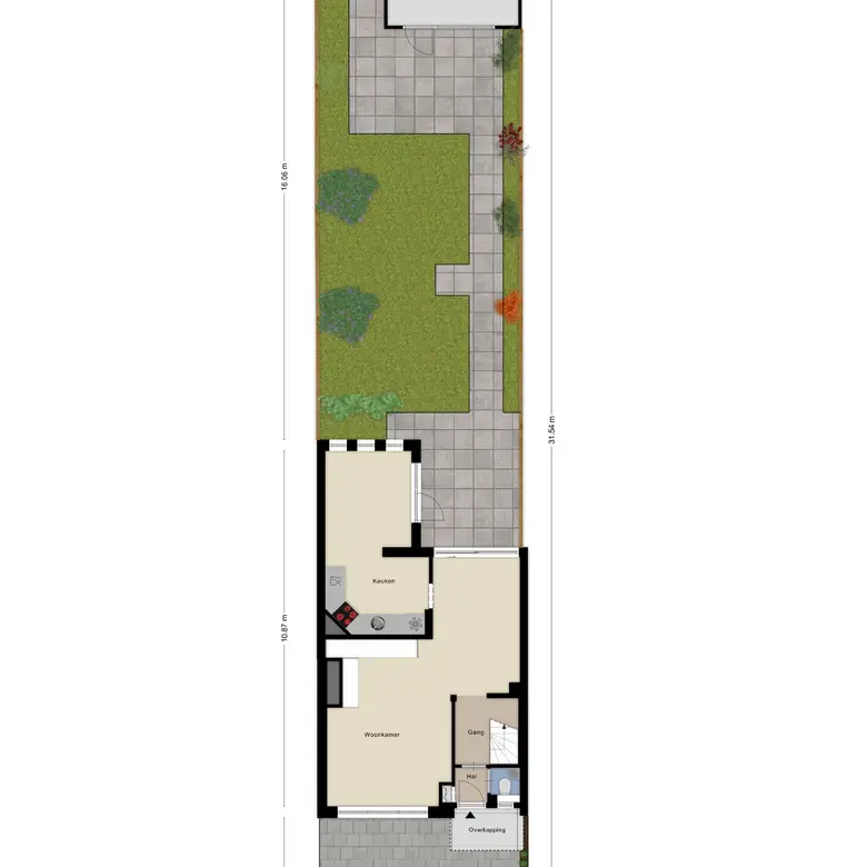 Plattegrond 3 van Planetenlaan 23