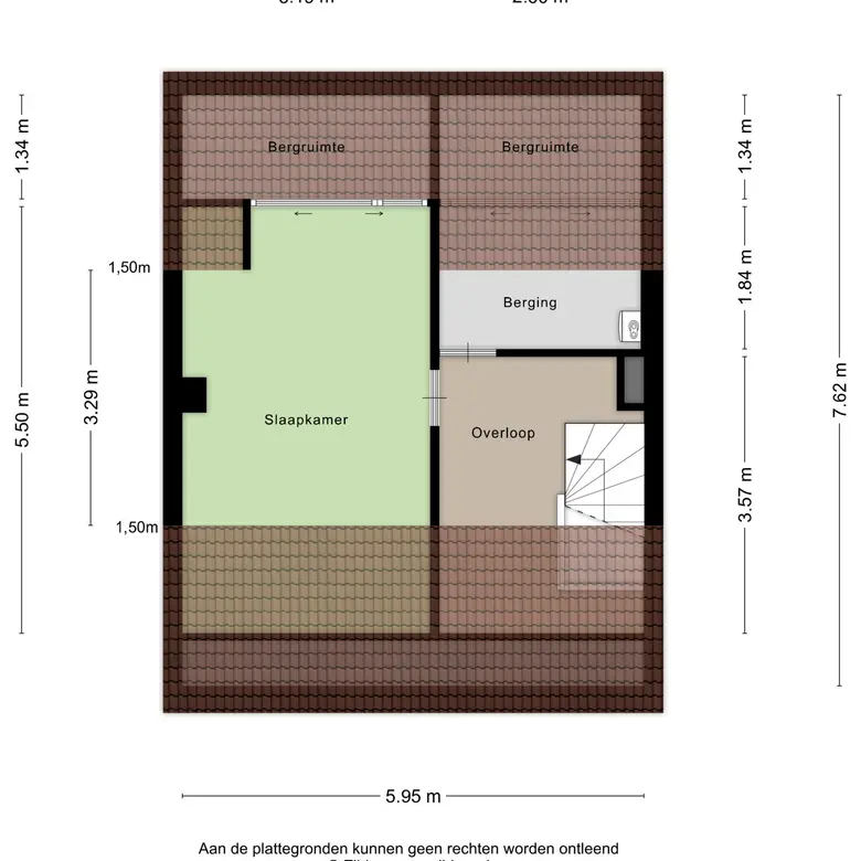Plattegrond 5 van Planetenlaan 23