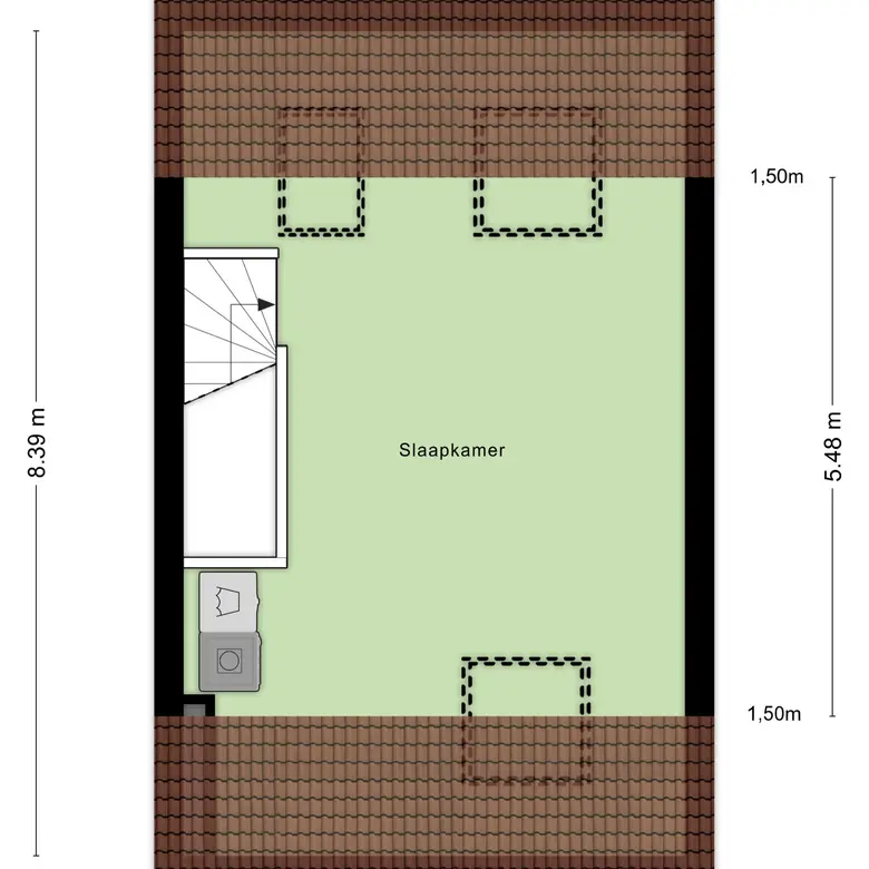Plattegrond 4 van Spoorstraat 153