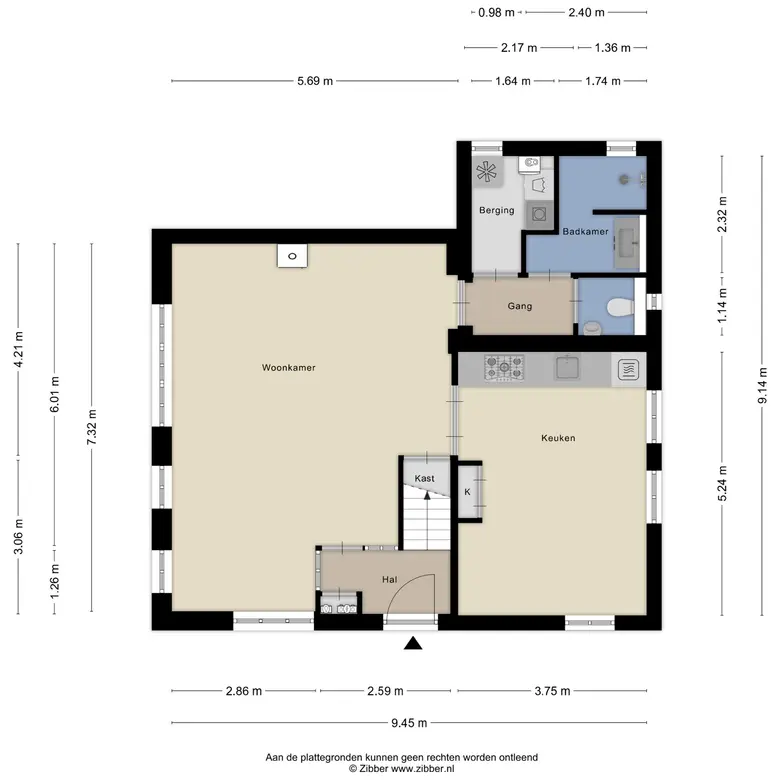 Plattegrond 2 van Nieuwe Streek 10a