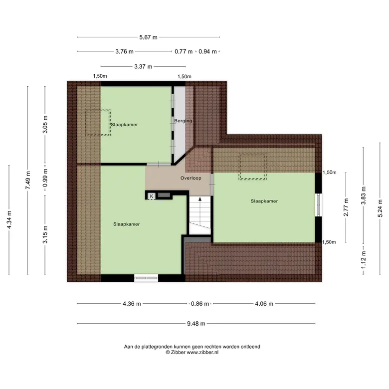 Plattegrond 3 van Nieuwe Streek 10a