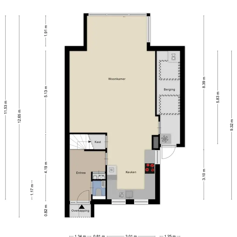 Plattegrond 2 van Jantina Cristina Langerhorsttuin 19