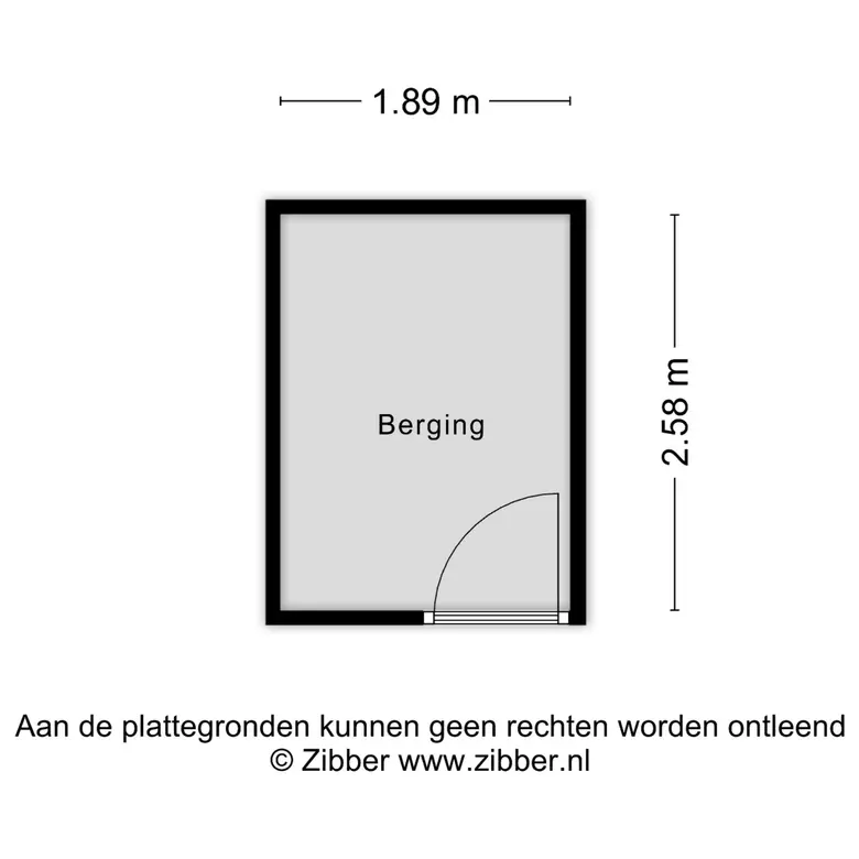 Plattegrond 1 van Schaapskuilmeer 99