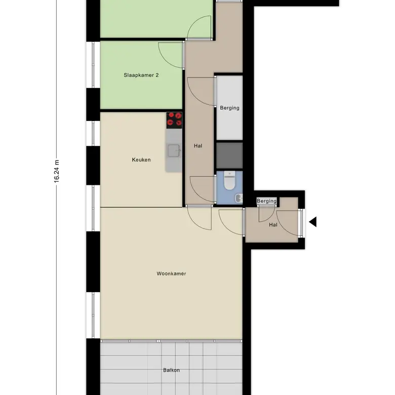 Plattegrond 1 van Brandpunt 130