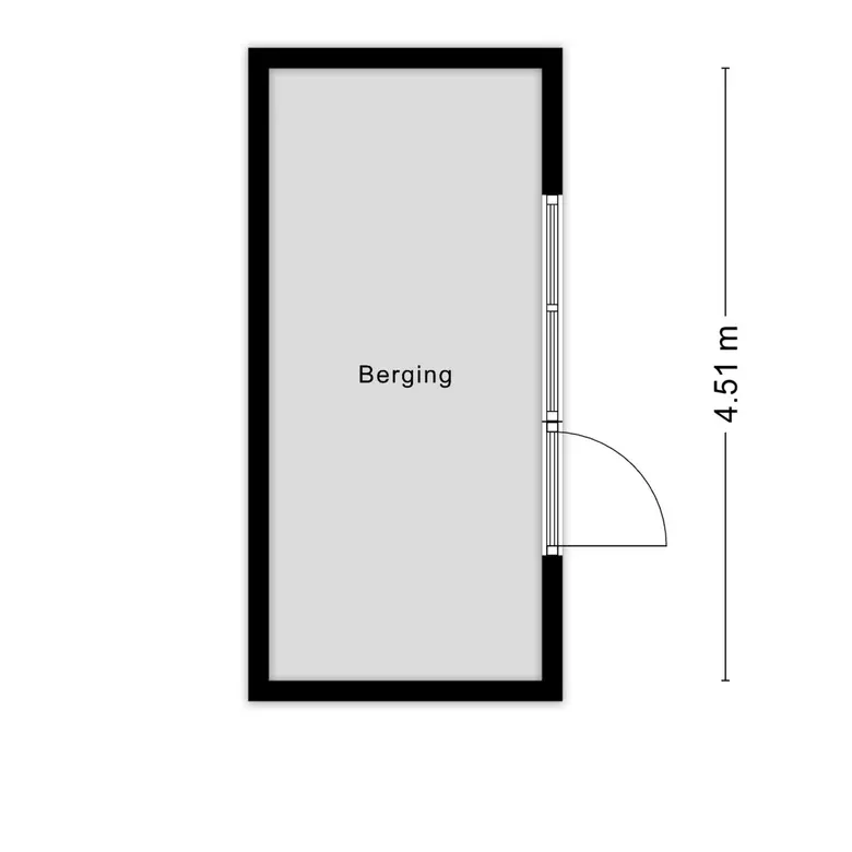 Plattegrond 5 van Middenweg 316
