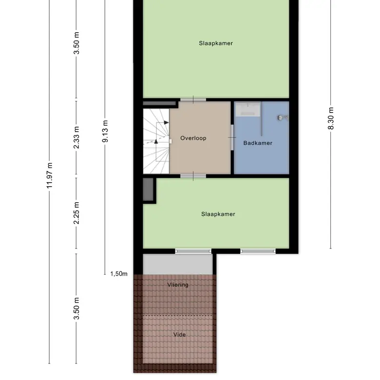Plattegrond 3 van Rietvoorn 14