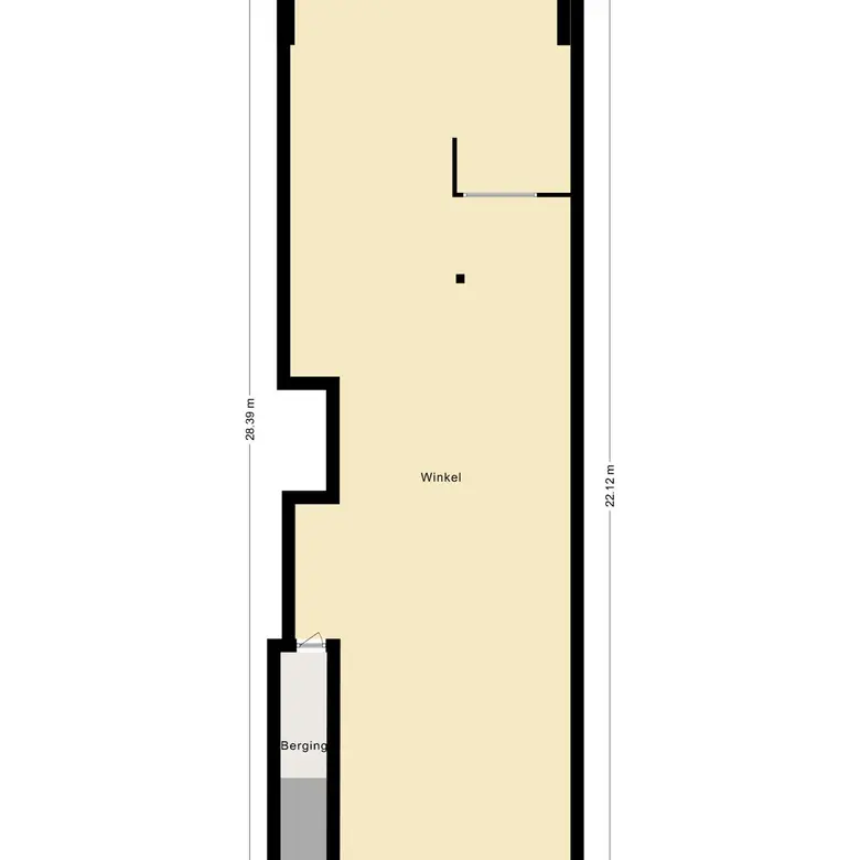 Plattegrond 2 van Breestraat 87