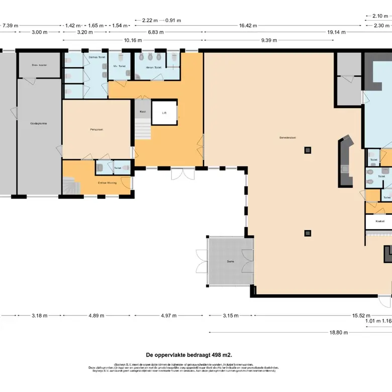 Plattegrond 1 van Kerklaan 20