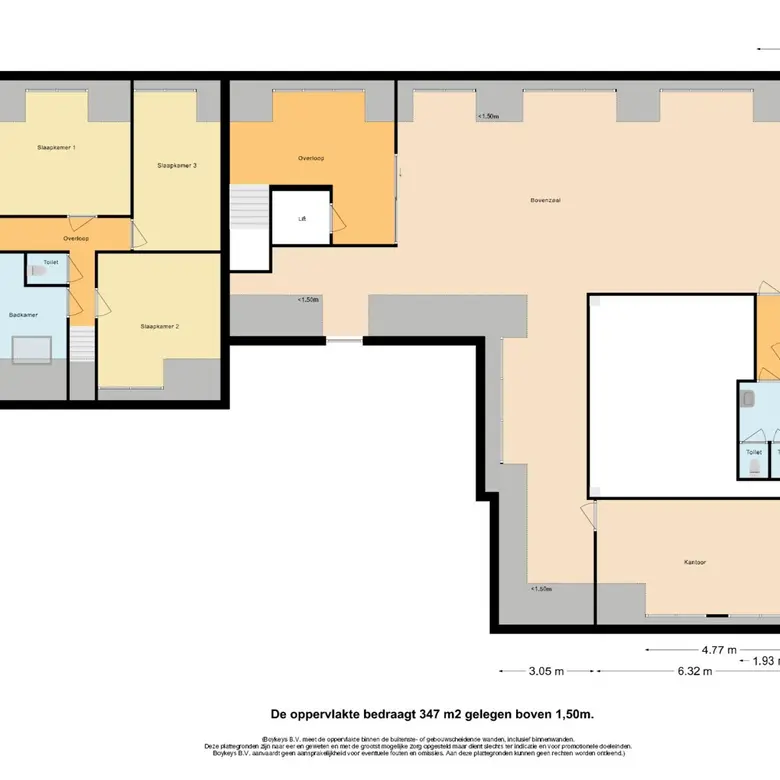 Plattegrond 2 van Kerklaan 20