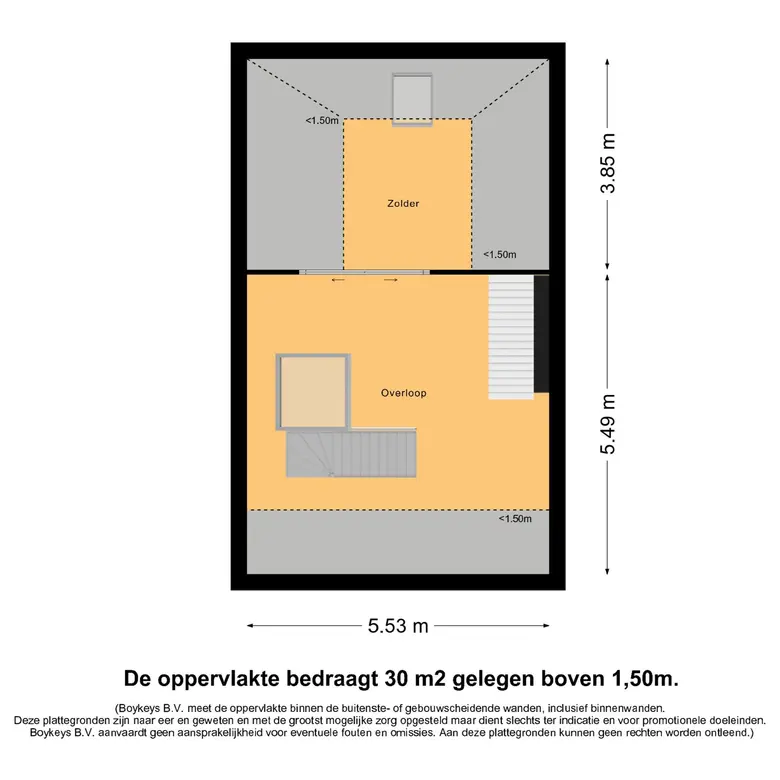 Plattegrond 3 van Kerklaan 20
