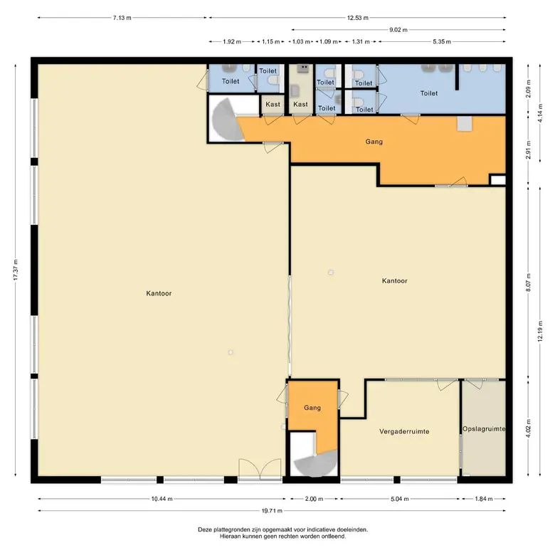 Plattegrond 1 van Staalstraat 76