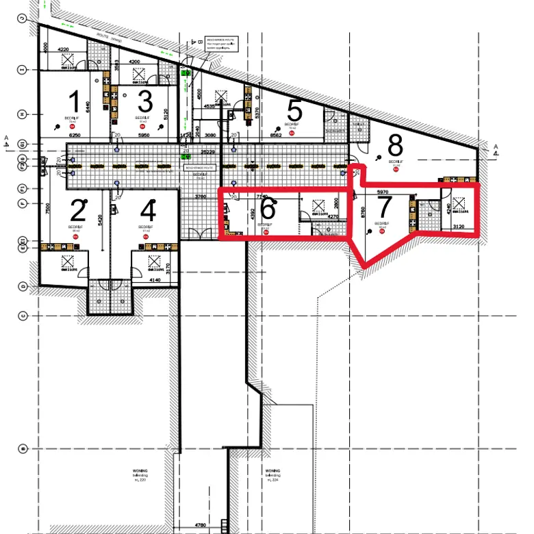 Plattegrond 2 van Alkmaarseweg 222F