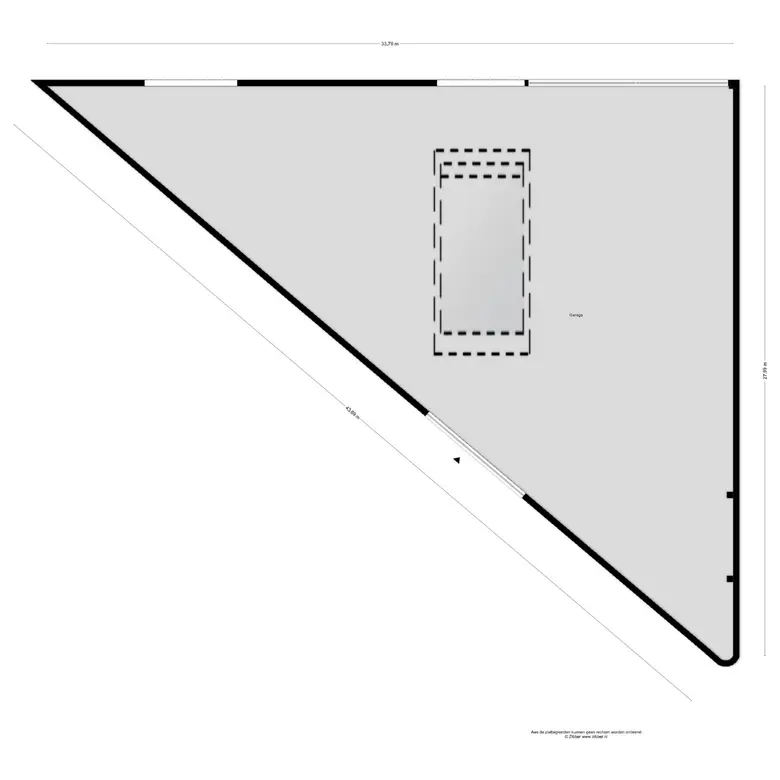 Plattegrond 1 van Castricummer Werf 40