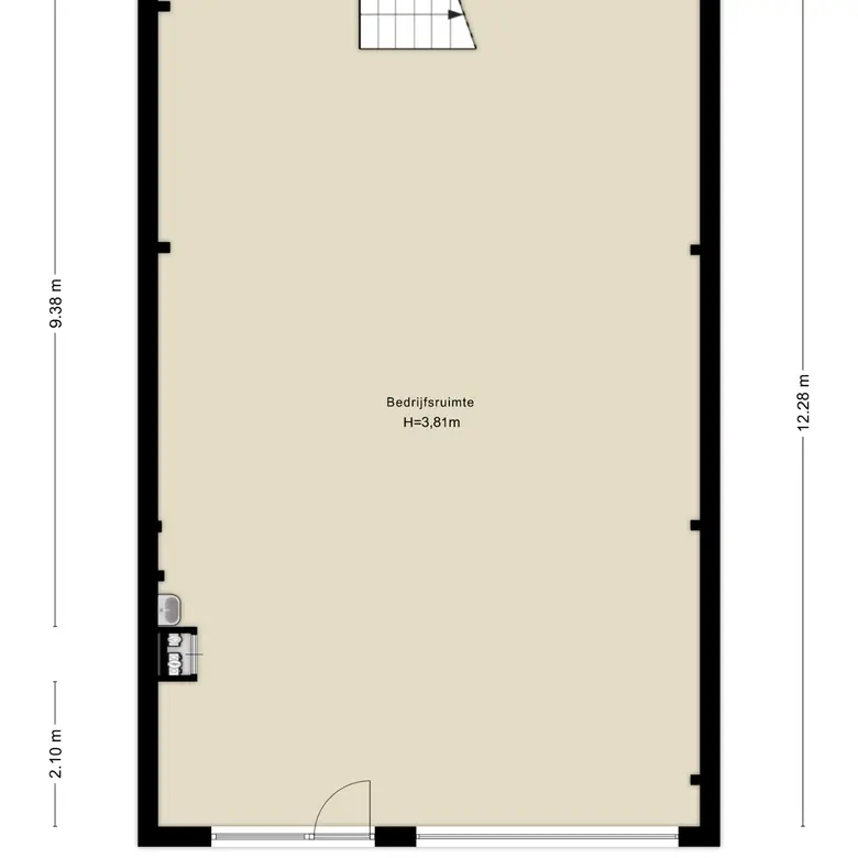 Plattegrond 1 van Ambachtsring 7M