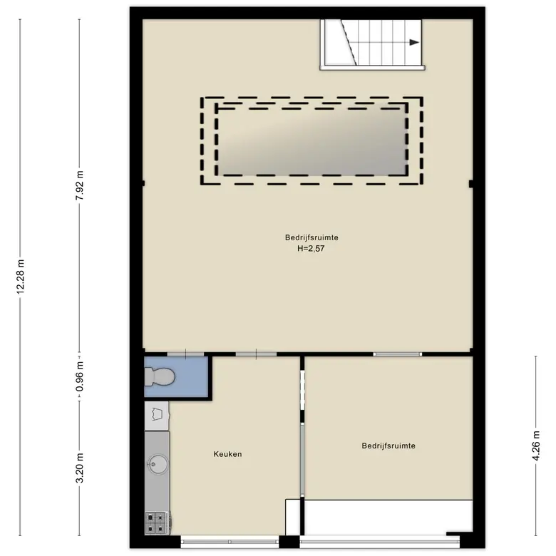 Plattegrond 2 van Ambachtsring 7M
