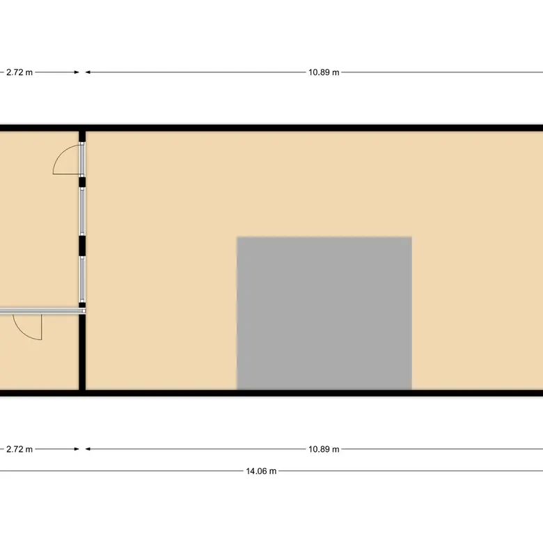 Plattegrond 2 van Kanaalweg 55