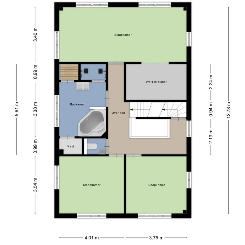 Plattegrond 3 van Wieringen 4
