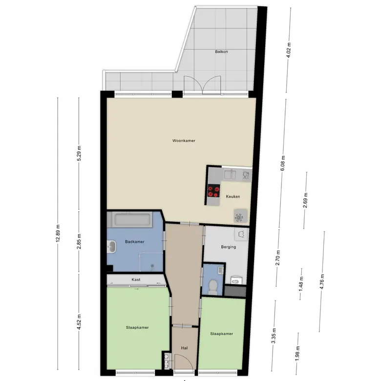 Plattegrond 1 van Suykers acker 41