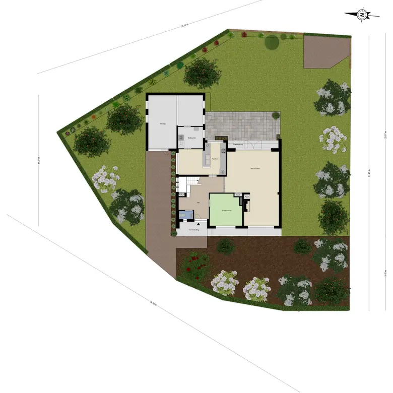 Plattegrond 1 van Dukasstraat 4