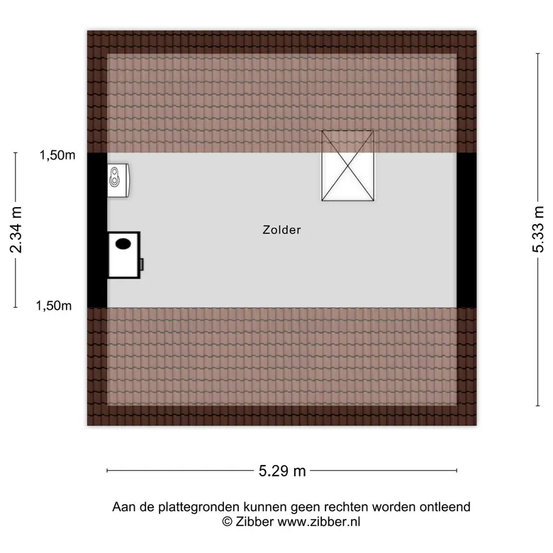 Plattegrond 7 van Schrijverskwartier 41