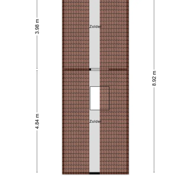 Plattegrond 7 van Veldweg 43