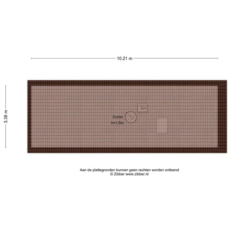 Plattegrond 4 van Veldweg 43