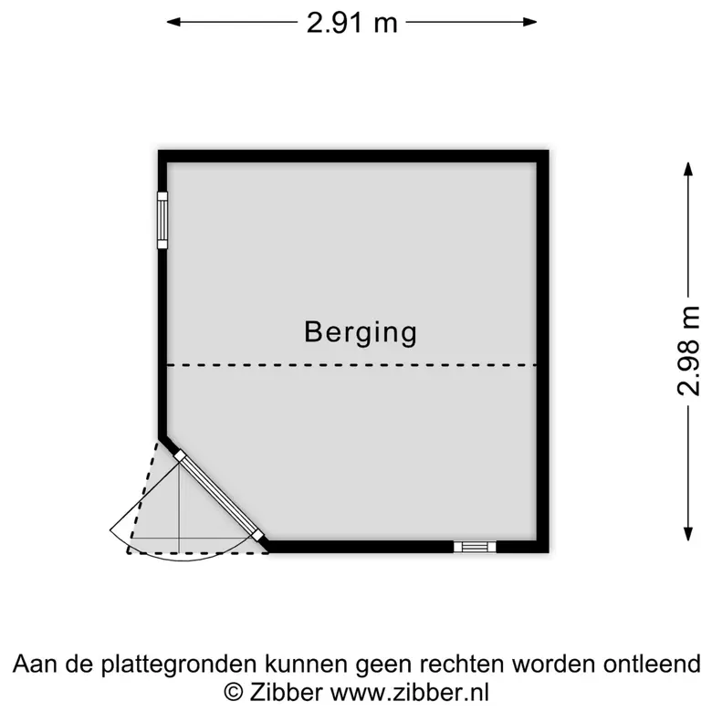 Plattegrond 4 van Jean Monnetstraat 15