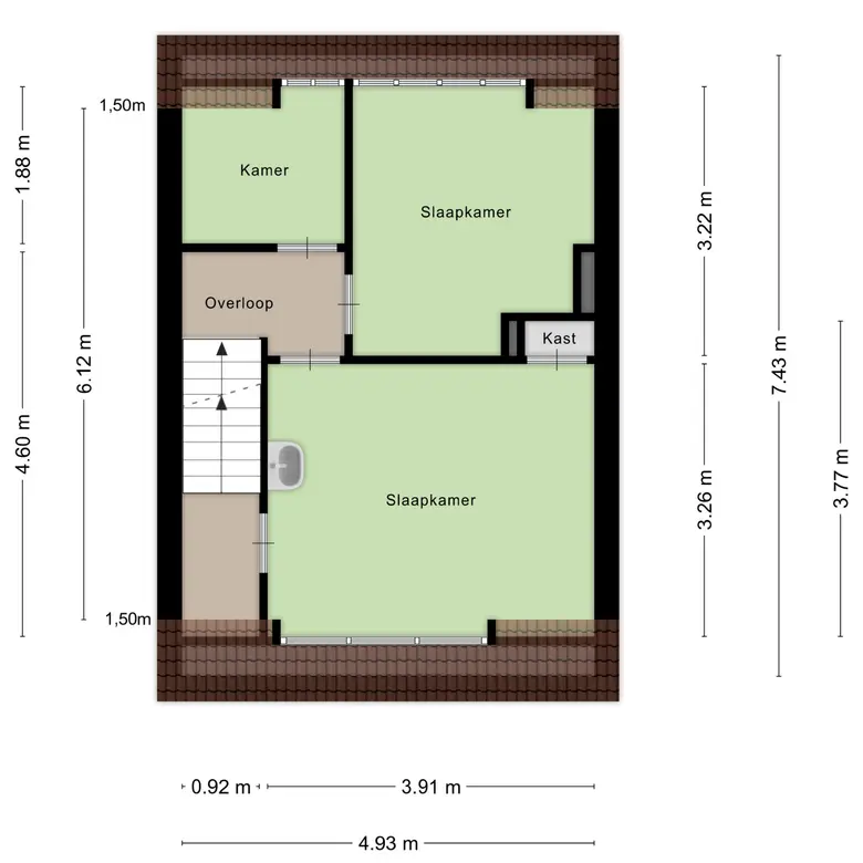 Plattegrond 3 van Kerkweg 98